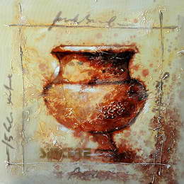 Bottle Pot Decor Art N120