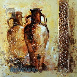 Bottle Pot Decor Art N121