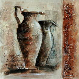 Bottle Pot Decor Art N143