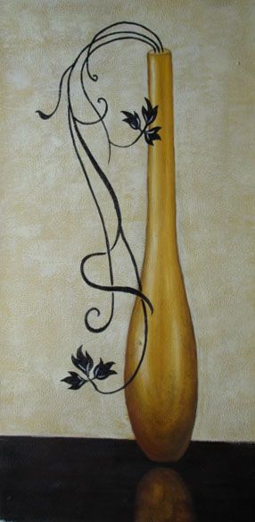 Bottle Pot Decor Art N145