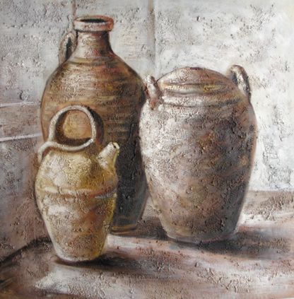 Bottle Pot Decor Art N160