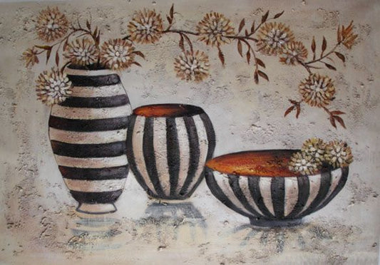 Bottle Pot Decor Art N161