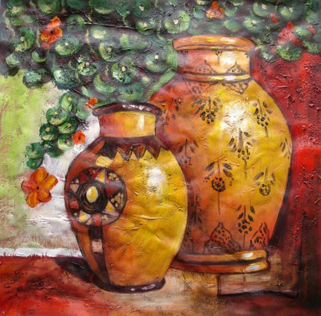 Bottle Pot Decor Art N167