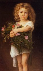 Child Carrying Flowers