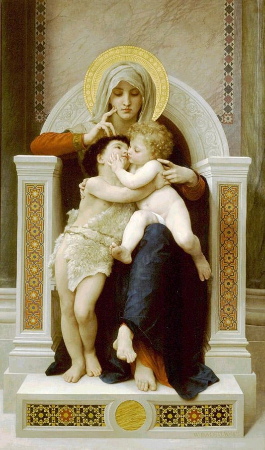 The Virgin, the Baby Jesus and Saint John the Baptist