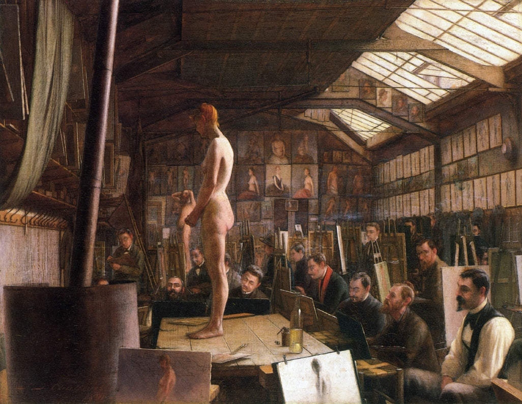 Bouguereaus Atelier at the Acadeemie Julian Paris