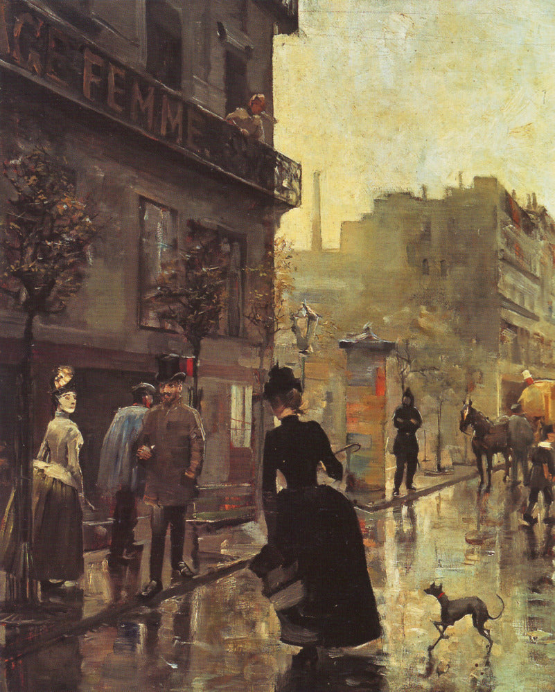 Boulevard In Paris