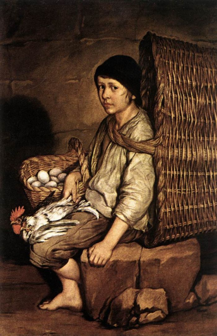 Boy with a Basket