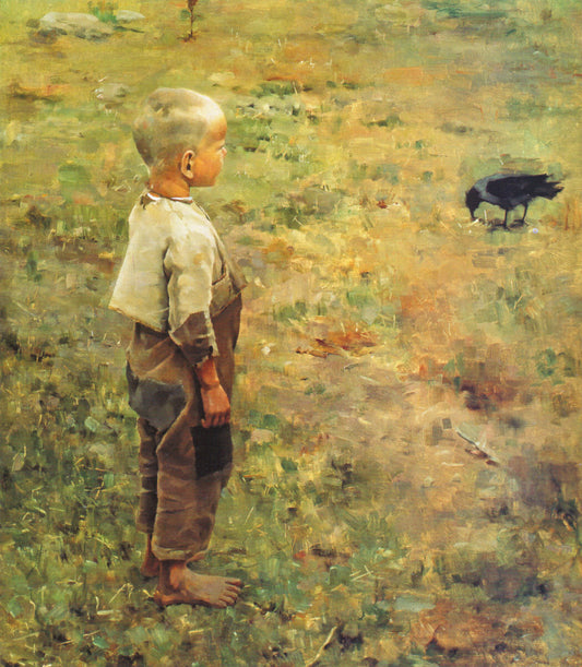 Boy with a Crow