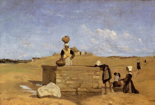 Breton Women at the Well