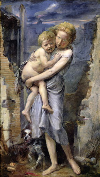 Brother and Sister Two Orphans of the Siege of Paris in 1870 71