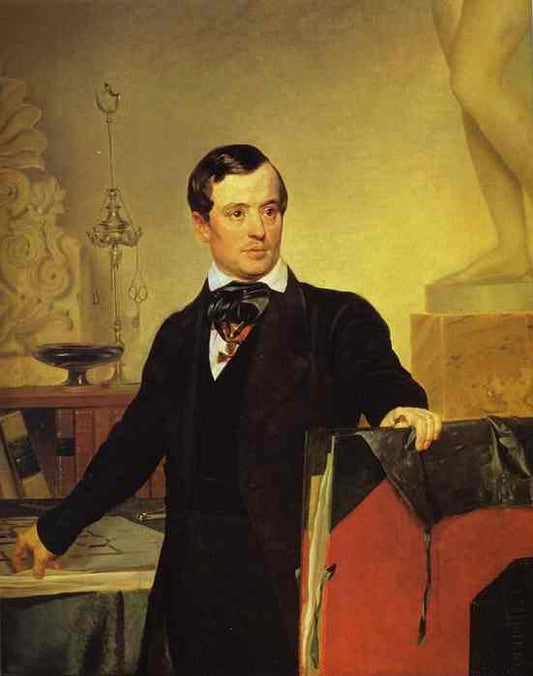 Portrait of the Architect and Painter Alexander Brulloff