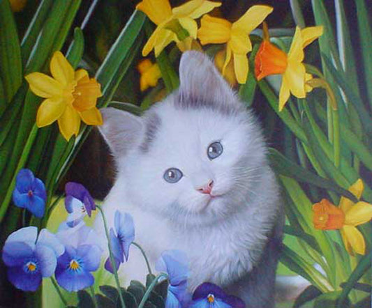 Cat Paintings N004