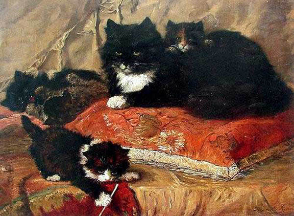 Cat Paintings N008