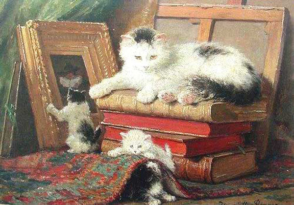 Cat Paintings N009