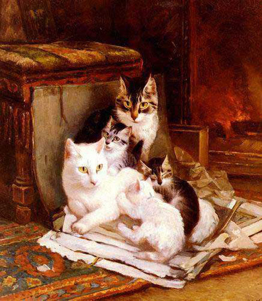 Cat Paintings N016