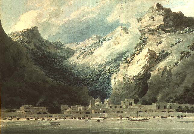 Cetera a Fishing Town on the Gulf of Salerno 1882