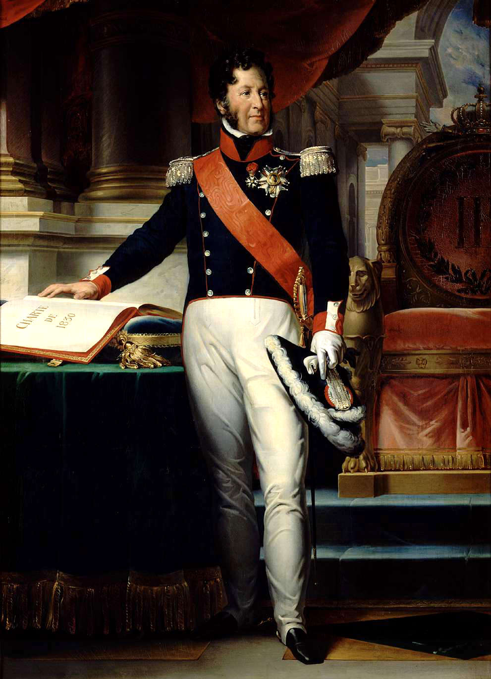 Louis-Philippe I Taking the Oath on the Charter