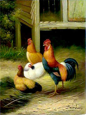 Chook Paintings N003