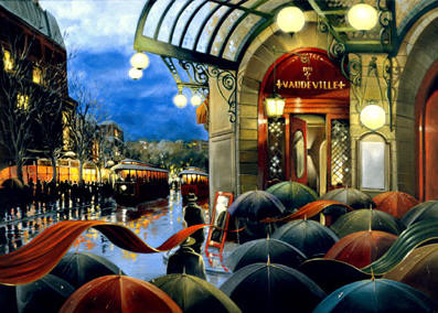 City Life Paintings N001