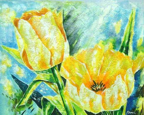 Classical Flower Paintings N001