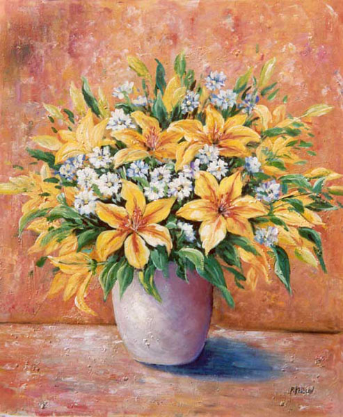 Classical Flower Paintings N006