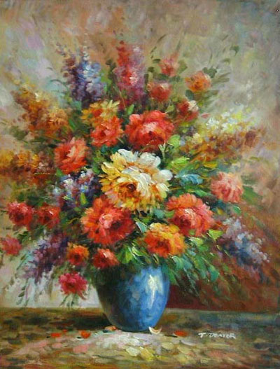 Classical Flower Paintings N025