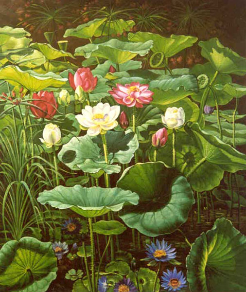 Classical Flower Paintings N039