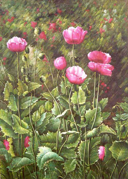 Classical Flower Paintings N043