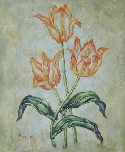 Classical Flower Paintings N050