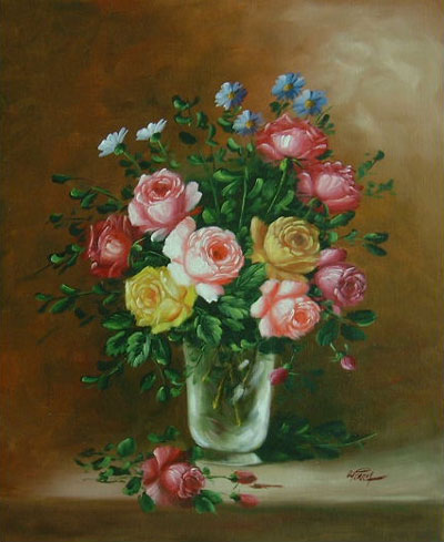 Classical Flower Paintings N051