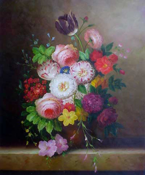 Classical Flower Paintings N089