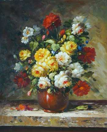 Classical Flower Paintings N142