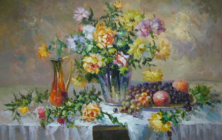 Classical Flower Paintings N156