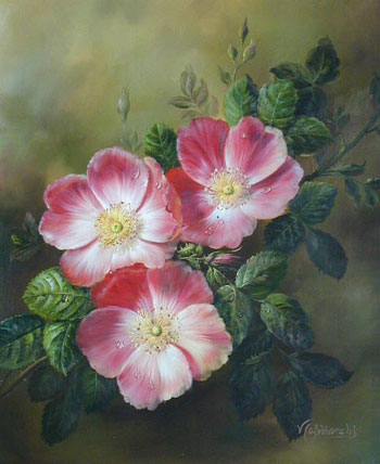 Classical Flower Paintings N169