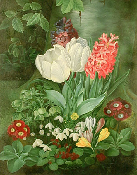 Classical Flower Paintings N249