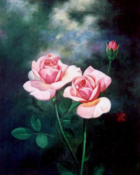 Classical Flower Paintings N259