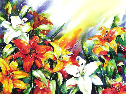 Classical Flower Paintings N351