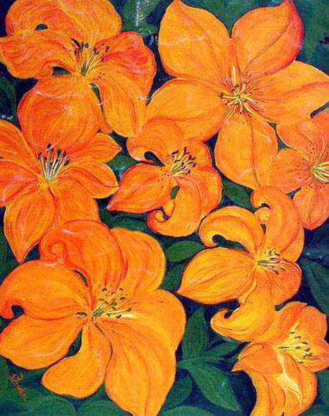 Classical Flower Paintings N363