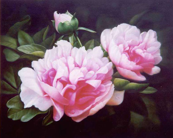 Classical Flower Paintings N385