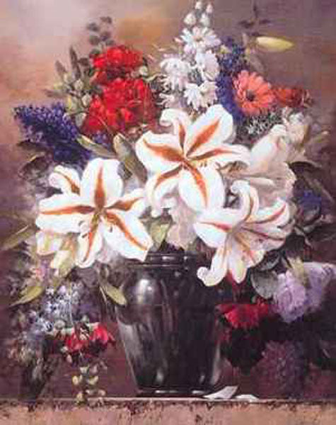 Classical Flower Paintings N397