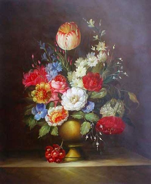 Classical Flower Paintings N408