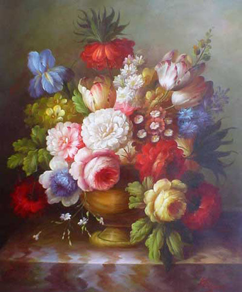 Classical Flower Paintings N409