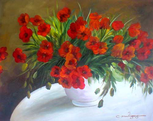 Classical Flower Paintings N417