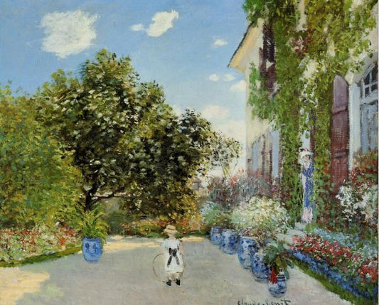 The Artist  House at Argenteuil
