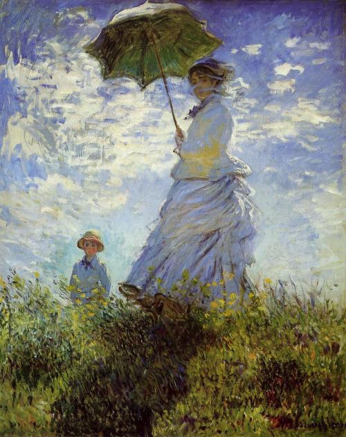 The Walk Woman with a Parasol