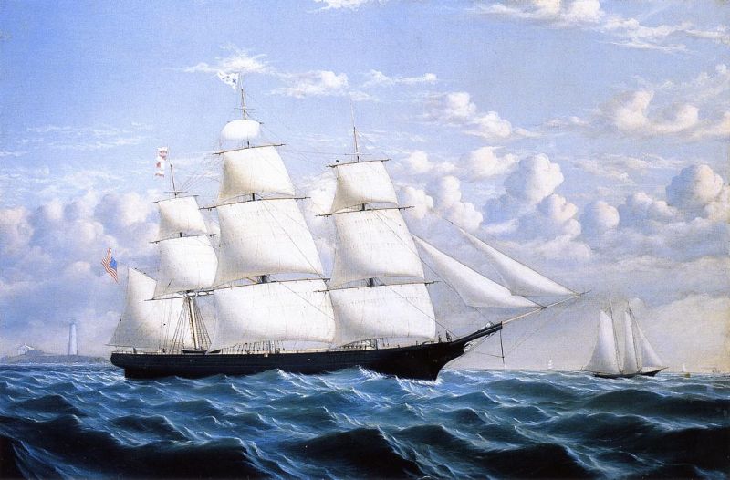 Clipper Ship 'Northern Light' of Boston