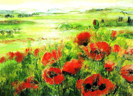 Colorful Flower Paintings N125