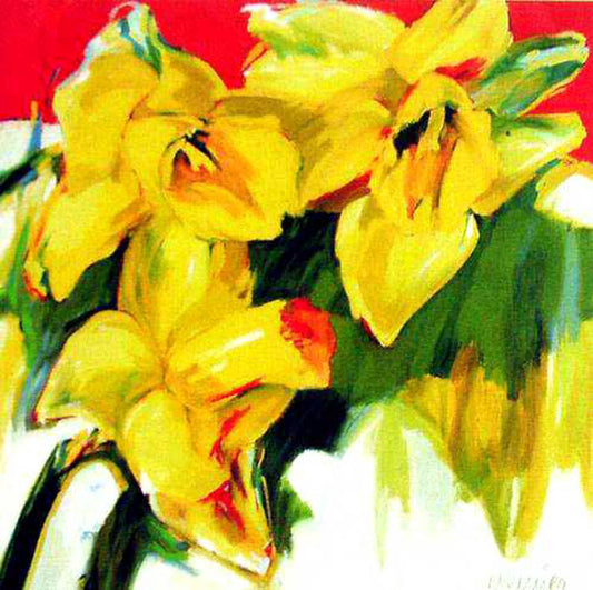 Colorful Flower Paintings N127