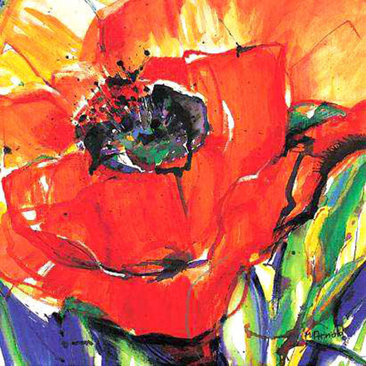 Colorful Flower Paintings N129